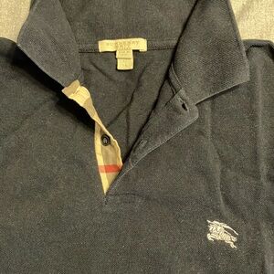 Burberry Navy Blue Men's Shirt